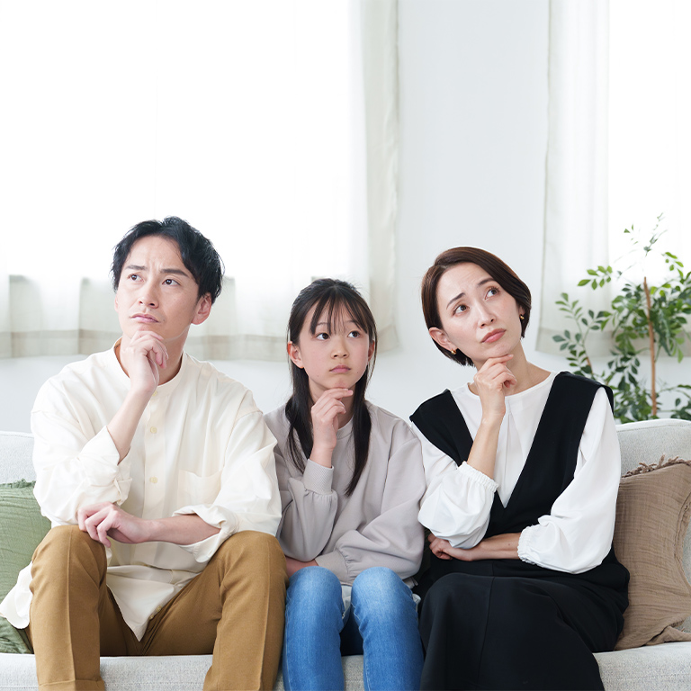 心理面のケアに悩んでいる人
